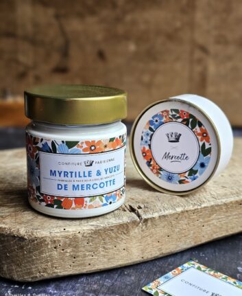 Confiture myrtilles yuzu