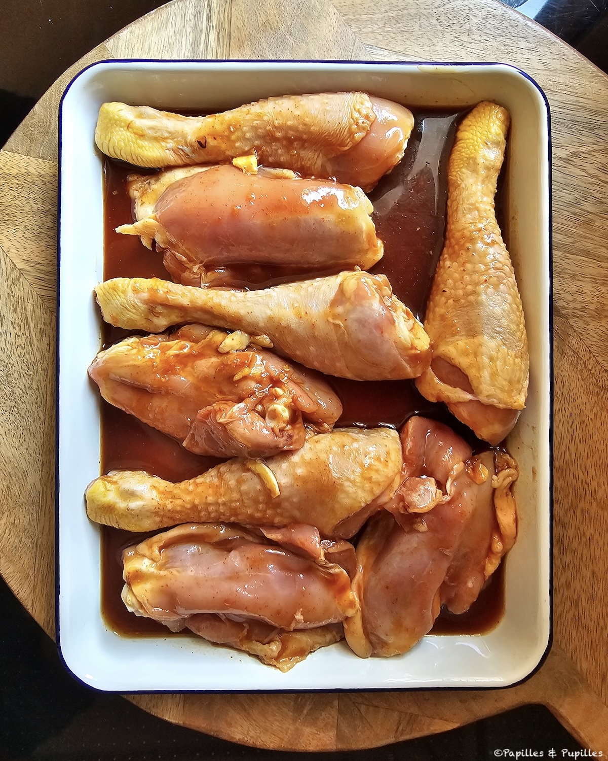 Poulet mariné