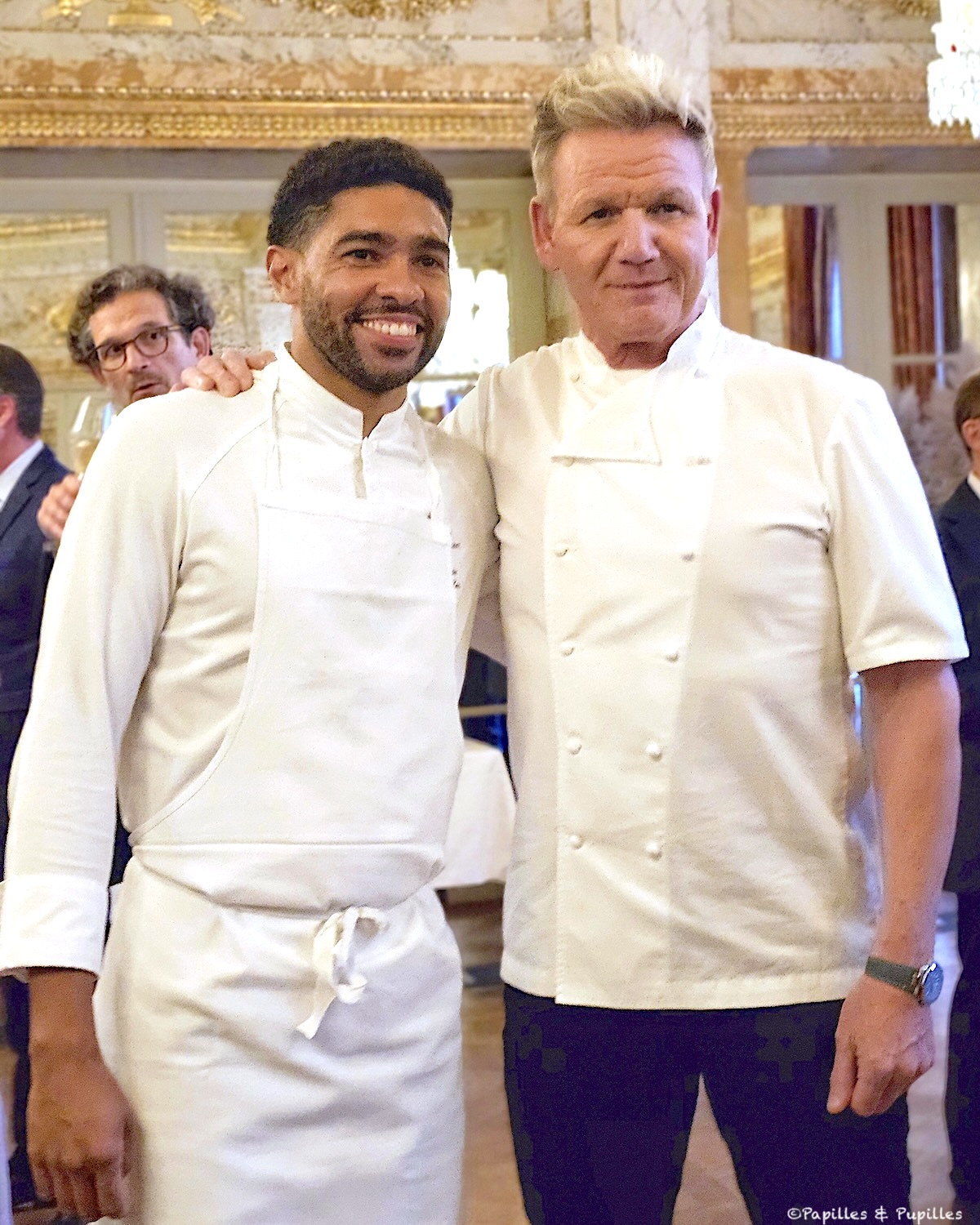 Alexandre Koa et Gordon Ramsay