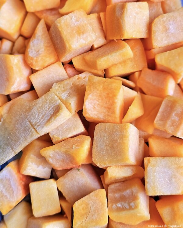 Cubes de butternut