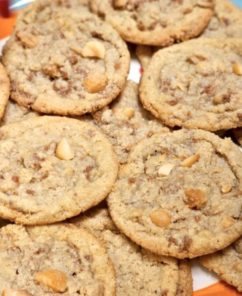 Cookies sans gluten au chocolat blanc et noix de Macadamia