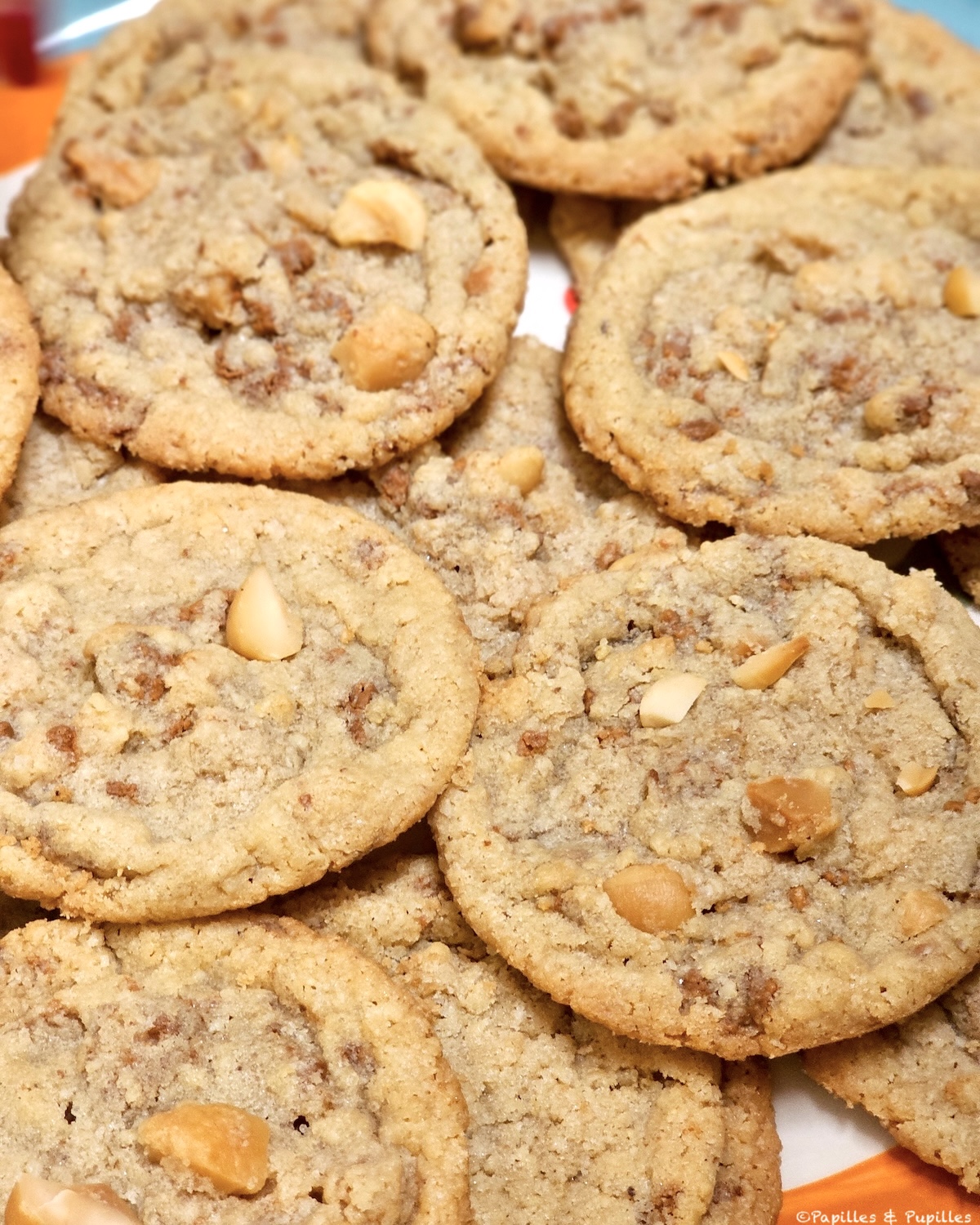 Cookies sans gluten au chocolat blanc et noix de Macadamia