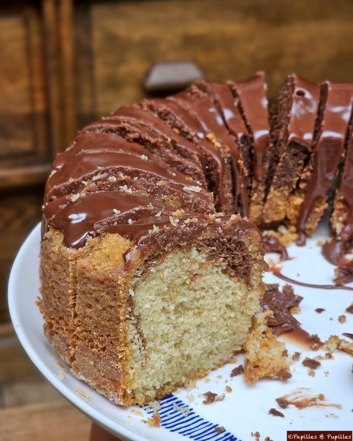 Gâteau marbré