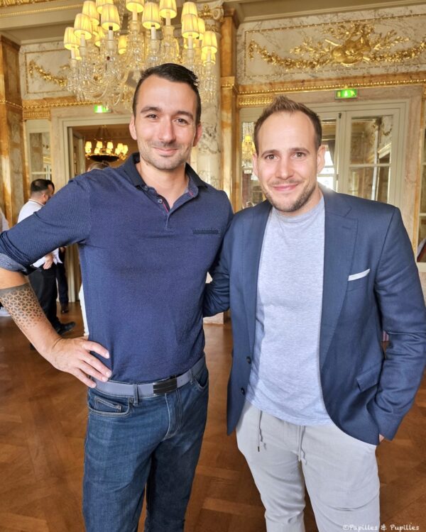 Sébastien Nabaile (Table de Pavie) et Alexandre Blay (Skiff Club)